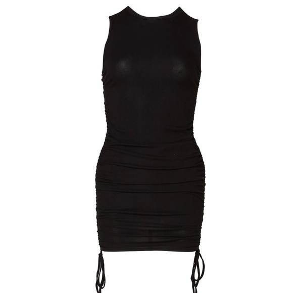 BB Dakota by Steve Madden Smokeshow sleeveless black mini dress, Small - Picture 7 of 9
